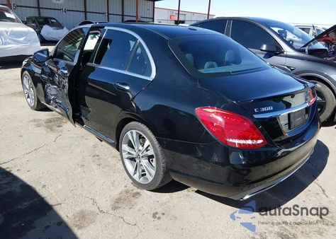 2017 Mercedes-Benz C 300 Luxury/Sport from USA, damaged, VIN 55SWF4JB6HU231979